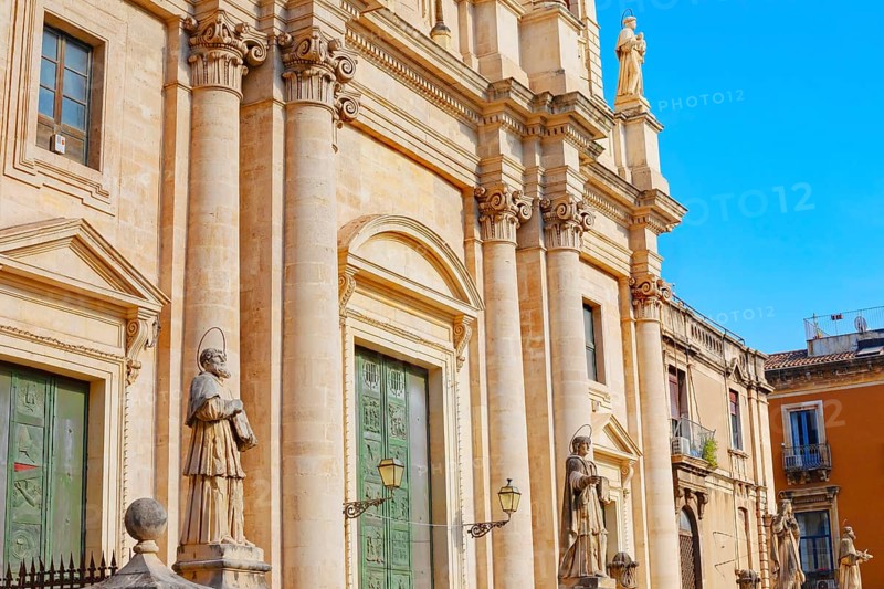 San Francesco church, Catania, Sicily, Italy