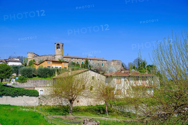 Castello di Pozzolengo, Pozzolengo, Colli Mantovani, Lombardy, Province of Brescia, Italy