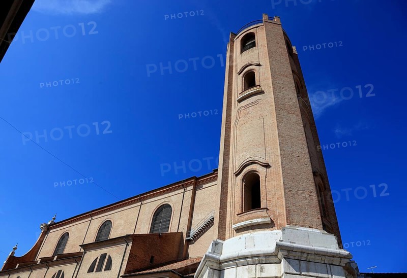 Cathedral, San Cassiano, in the lagoon town of Comacchio in Emilia-Romagna, Ferrara province, Italy
