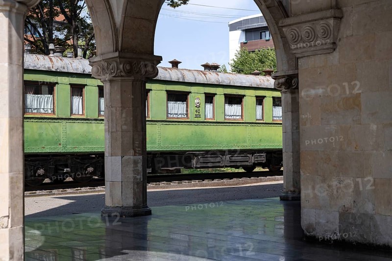 Gori, Georgia. September 9th 2025. Joseph Stalin's personal railway carriage. An armor plated Pullman carriage used from 1941 to attend the Yalta and Tehran Conference, now located outside the Stalin Museum, Gori, Georgia