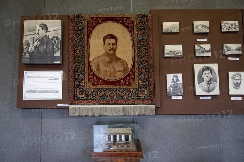 Gori, Georgia. September 9th 2025. Images of Joseph Stalin and his family and early life, an exhibit in the Stalin Museum, Gori, Georgia