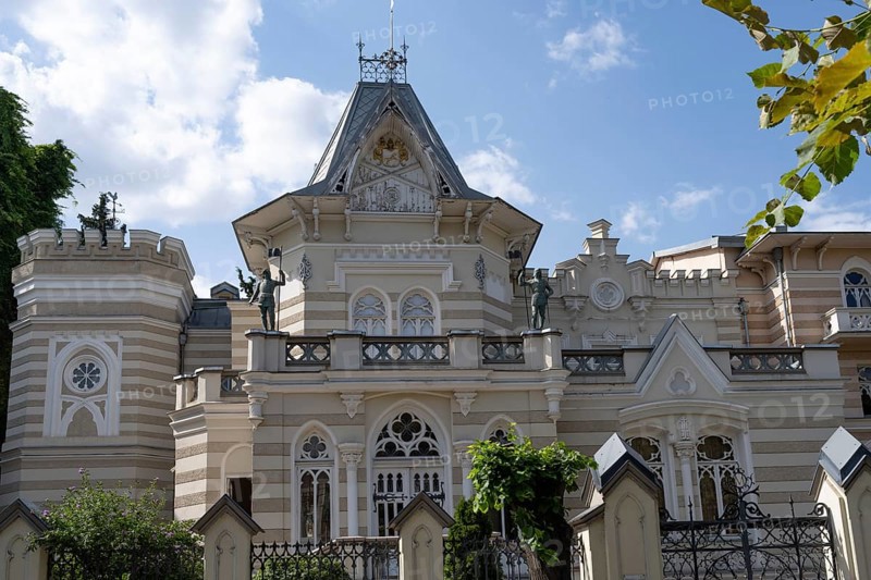 Tbilisi, Georgia. July 11th 2025. The Gothic architecture of The Art Palace of Georgia, Museum of Cultural History, the building is home to museum exhibits that date back to the classical era. Tbilisi, Georgia