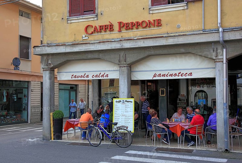 Cafe Peppone, Brescello, Emilia-Romagna, Italy