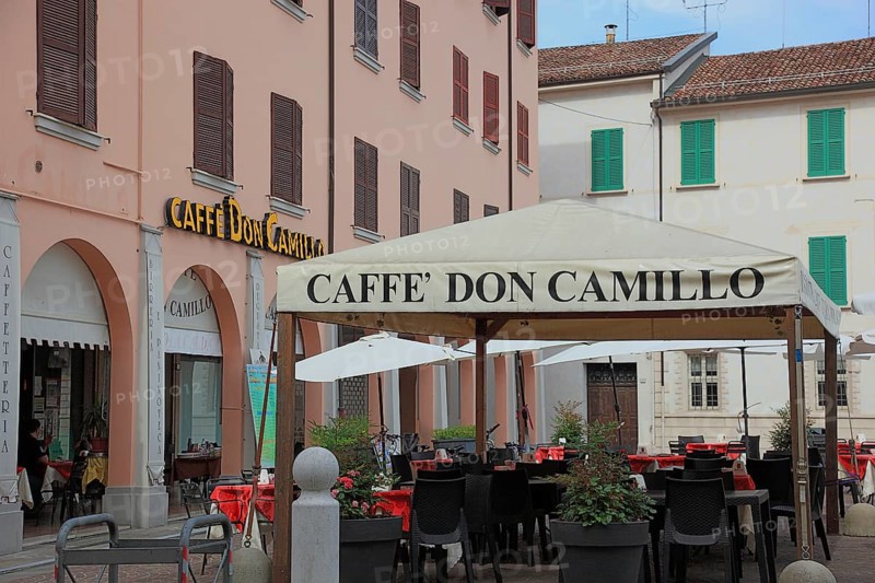 Cafe Don Camillo, Brescello, Emilia-Romagna, Italy