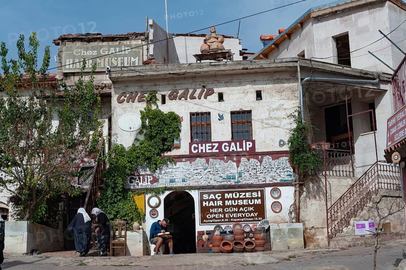 Avanos, Cappadocia, Turkey. October 12th 2018 Chez Galip Pottey Workshop and Hair Museum, popular tourist and shopping destinations in the Cappadocia town on Avanos in central Anatolia, Turkey