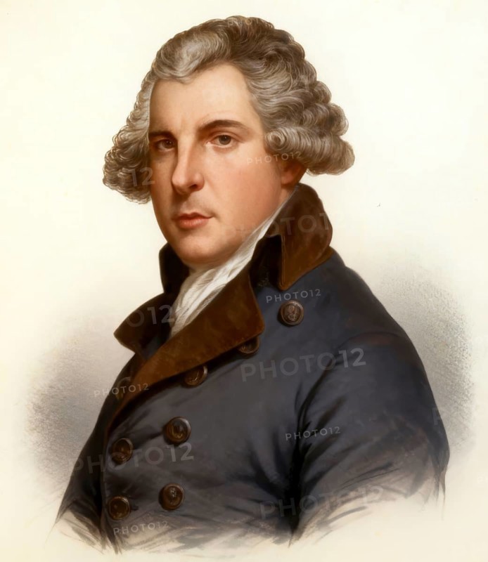 Richard Brinsley Sheridan, 1751 - 1816, an Irish playwright and politician