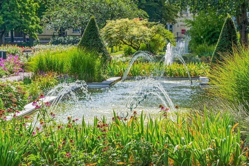 Spa garden Bad Eilsen Germany