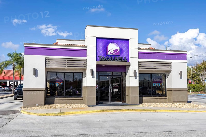 Taco Bell Mexican Fast Food Restaurant branch in Tampa, United States