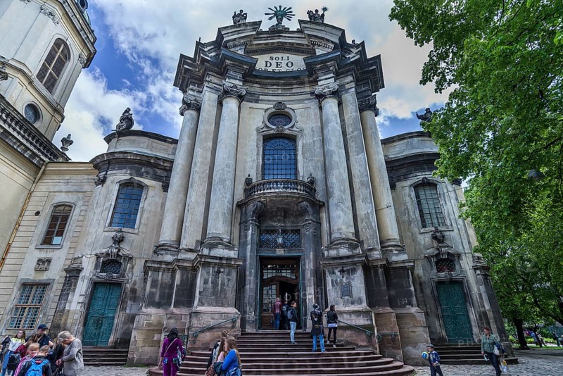 Dominican Church, Corpus Christi Church, Lviv, Ukraine