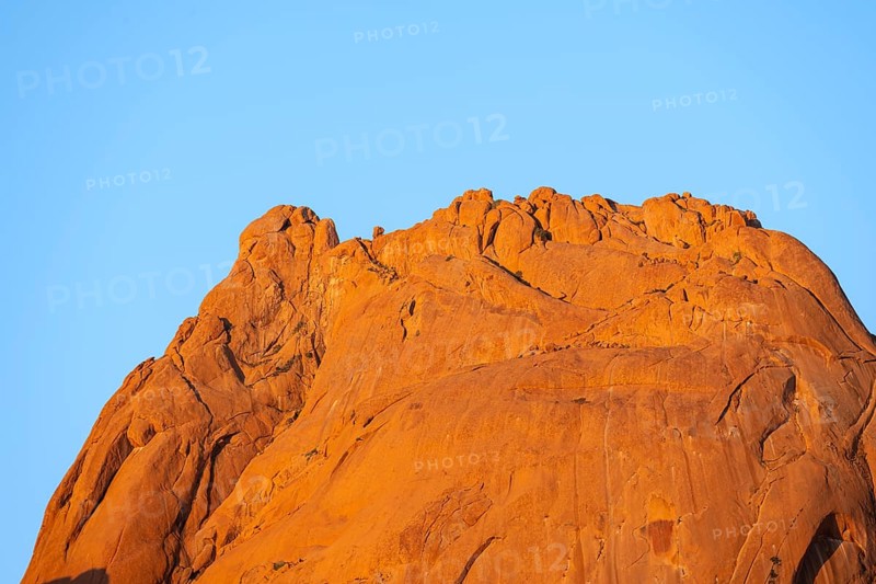 Detailed view of the rocky Spitzkoppe surface, Spitzkoppe, Namibia
