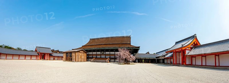 Dantei Southern Garden and Shishinden State Ceremonies Hall, Kyoto Imperial Palace, Kyoto, Japan