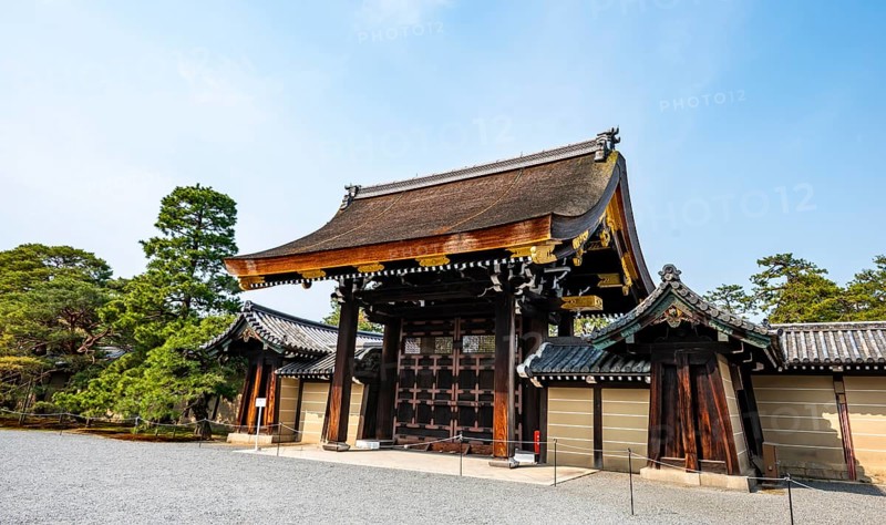 Gishumon Gate, Kyoto Imperial Palace, Kyoto, Japan