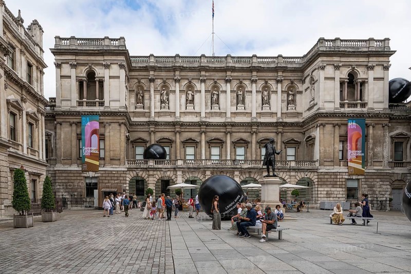 Royal Academy of Arts, Art Gallery and Art College, Burlington House, Piccadilly, London, England, Great Britain