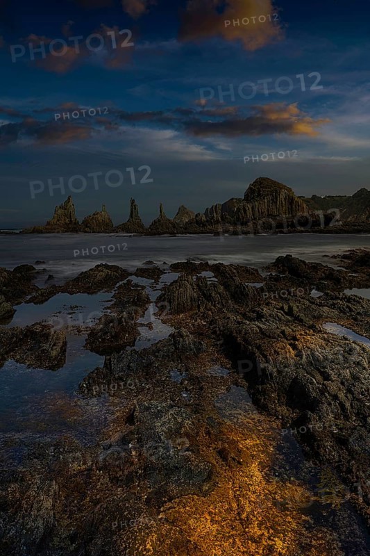 Playa de Güirúa, Costa Verde Asturias, Spain