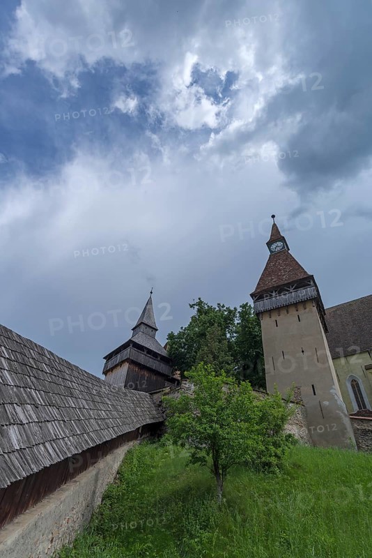 Birthälm fortified church, 15th century, Biertan, Transylvania, Romania