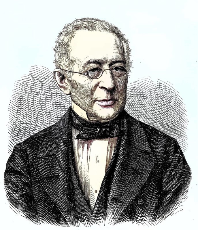 Alexander Mikhailovich Gorchakov - 1798 - 1883, was a Russian diplomat and statesman, Russia/ Alexander Mikhailovich Gorchakov- 1798 - 1883, was a Russian diplomat and statesman, Russia, historically, digitally restored reproduction of an original model from the 19th century, exact original date unknown, subsequently colored