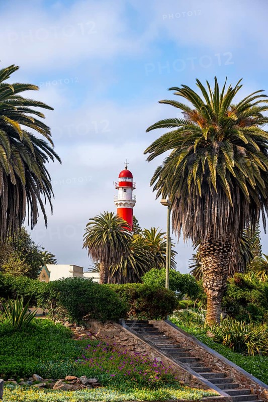 Lighthouse from 1902, Swakopmund, Erongo Region, Namibia