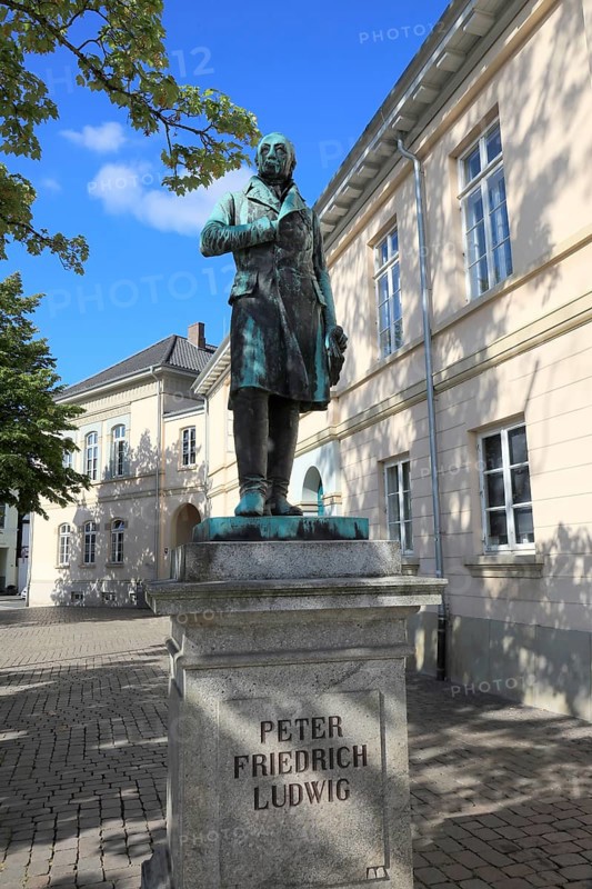 Monument to Peter Friedrich Ludwig, former Duke of Oldenburg, Lower Saxony, Germany
