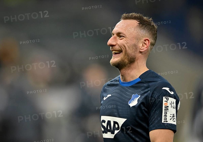 Vladimir Coufal TSG 1899 Hoffenheim (34) portrait smiles Football, Bundesliga, PreZero Arena, Sinsheim, Baden-Württemberg, Germany