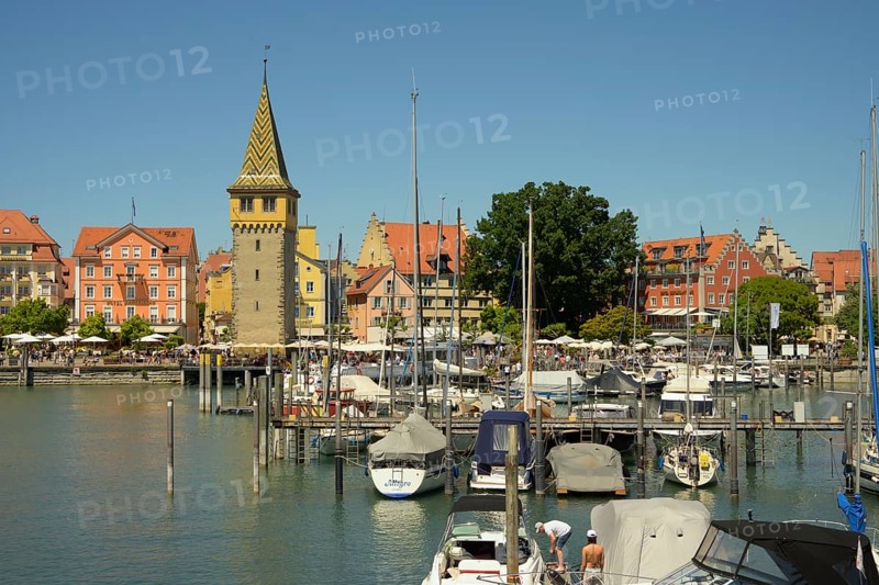 Lindau, harbour, Lake Constance