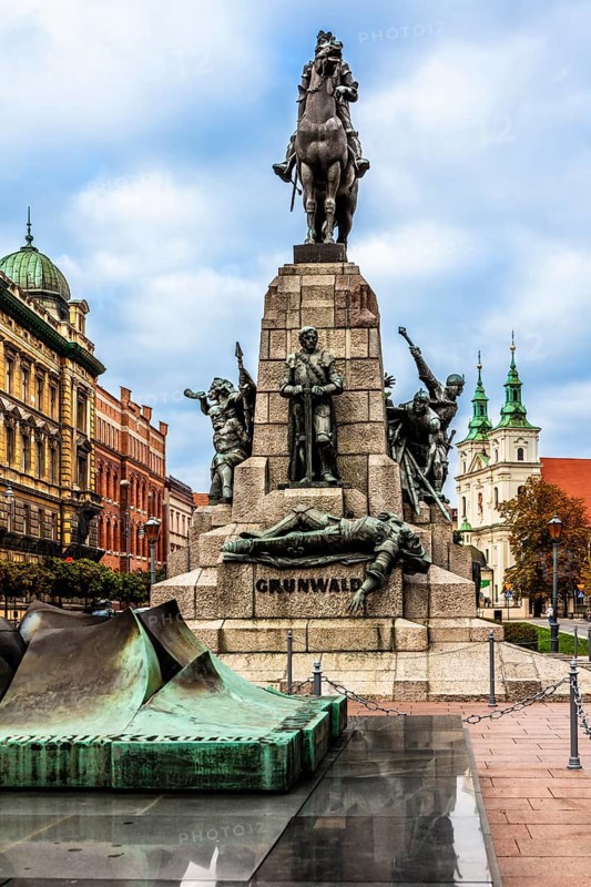 Grunwald Memorial, 1910, Krakow, Poland