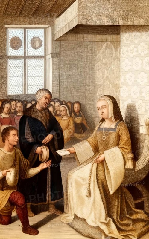 Queen Anne of Brittany, Court of the Ladies, 1509