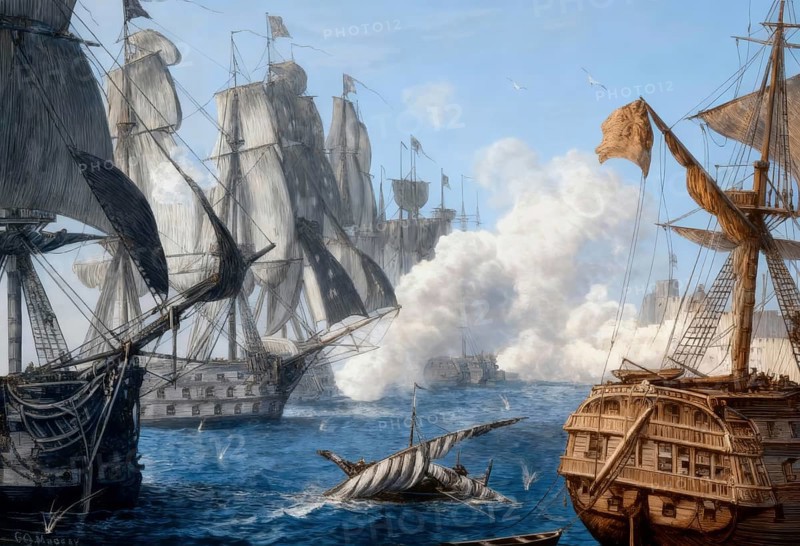 The Bombardment of Acre, Egyptian–Ottoman War, 1840
