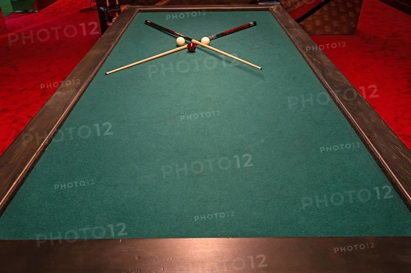Carom table, pool table without holes, England, Great Britain