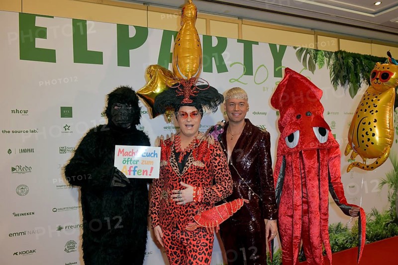Julian F.M. Stöckel, Marcel Damaschke at the 8th jungle party for the start of the RTL show Ich bin ein Star - Get me out of here! at the JW Marriott Hotel, Berlin, 23.01.2026