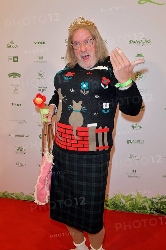 Hans Werner Olm at the 8th jungle party for the start of the RTL show Ich bin ein Star - Get me out of here! at the JW Marriott Hotel, Berlin, 23.01.2026