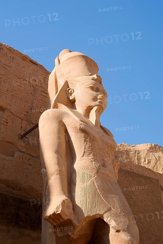 Statue of Ramesses III, Karnak Temple, Luxor, Egypt