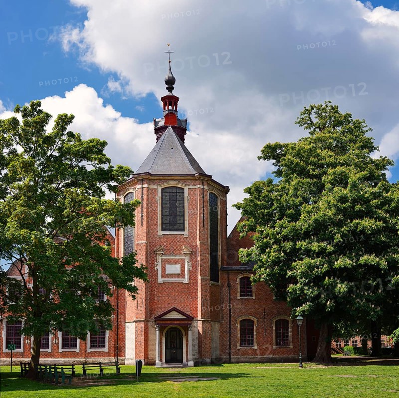 Saint Elisabeth Church, Beginenhof Saint Elisabeth, Ghent, East Flanders, Flanders, Belgium