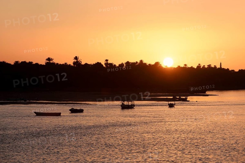Sunset on the Nile, Kom Ombo, Egypt