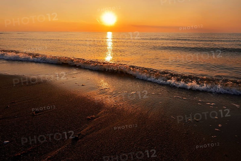 Sunrise on the Baltic Sea, Ostholstein, Germany