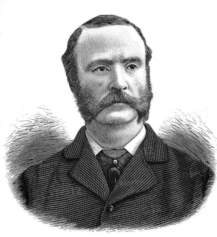 Charles Stewart Parnell (born 27 June 1846 in Avondale, County Wicklow, died 6 October 1891 in Brighton) was an Irish politician who was a member of the British House of Commons from 1875 to 1891 and, as leader of the Home Rule League, advocated self-government for Ireland, authentic, digitally restored reproduction from a 19th century original, exact date of depiction unknown, Historical