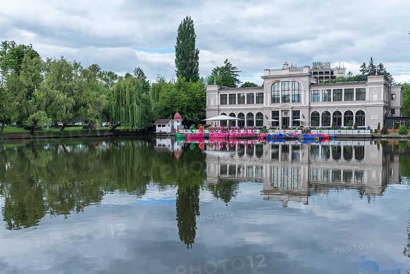 Casino in Cluj-Napoca Park, Transylvania, Romania