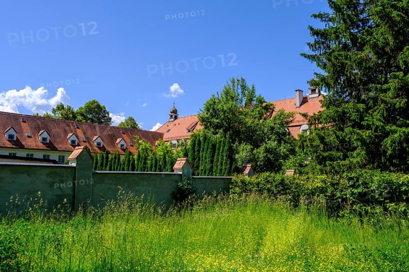 Kloster, Altenhohenau bei Griestätt, Chiemgau, Upper Bavaria, Bavaria, Germany