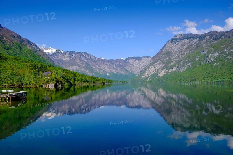 Bohinjsko jezero, Lake Bohinj, Upper Carniola, Slovenia
