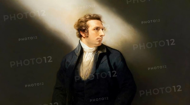 Henry Fuseli or Johann Heinrich Füssli, 1741 – 1825, Swiss painter, draughtsman and writer, digitally edited after Northcote, 1778, Prophecy from the witches, scene from The Tragedy of Macbeth by William Shakespeare