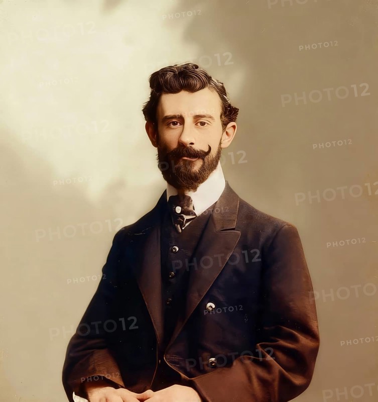 Joseph Maurice Ravel, 1875 – 1937, French composer, pianist and conductor, leading musician in Impressionism, digitally edited