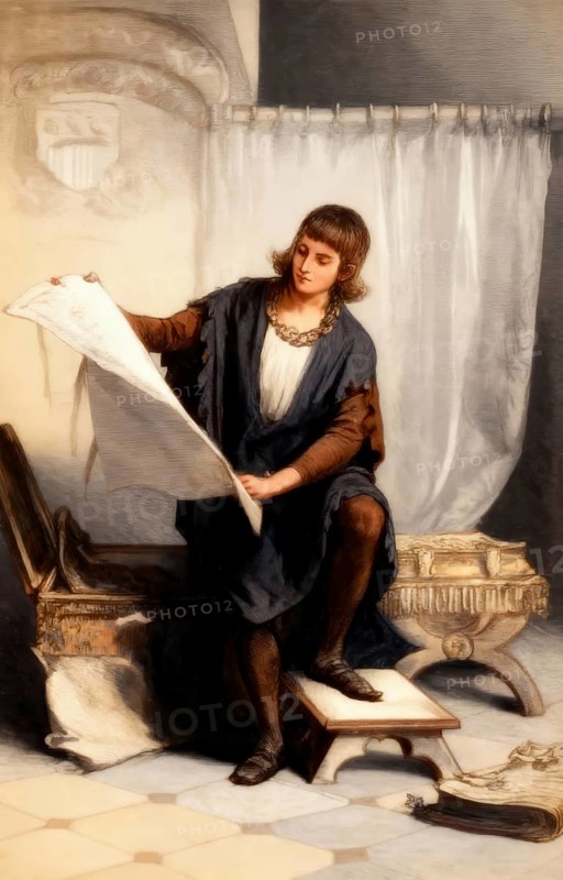 Marco Polo, c.?1254 –1324, an Italian merchant, explorer and writer, digital edited