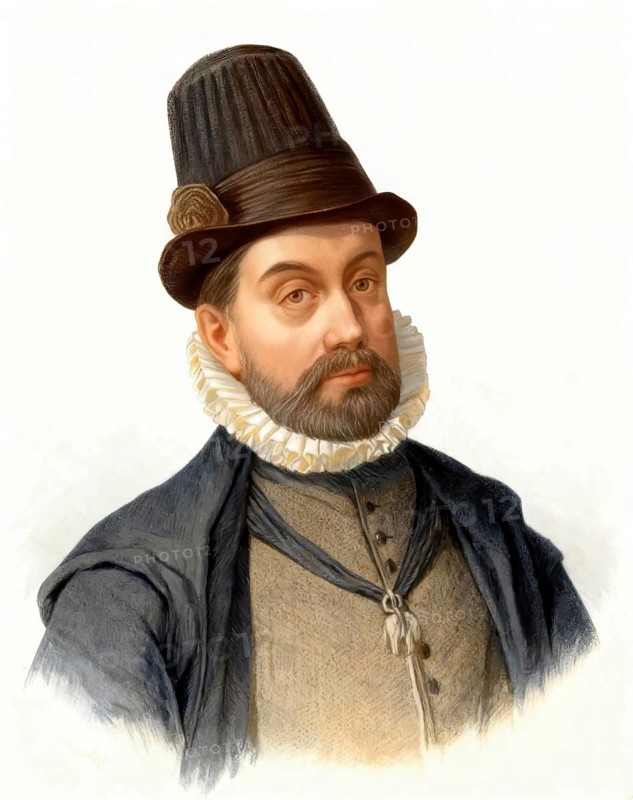 Philip II of Spain, 1527 - 1598, King of Spain, the Netherlands and Portugal