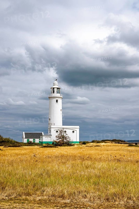 Hurst Point Lighthouse and Hurst Castle, Hurst Spit, Milford on Sea, Lymington, Hampshire, UK