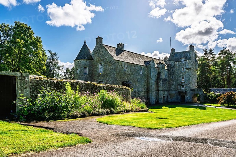 Ferniehirst Castle, Oxnam, Jedburgh, Scottish Borders, Roxburghshire, Scotland, UK