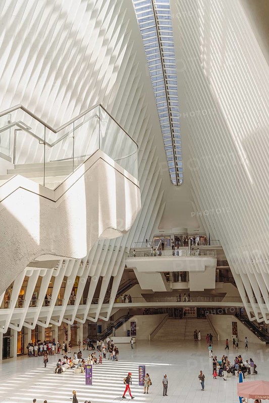 Oculus building, World Trade Center Transportation Hub, New York, USA