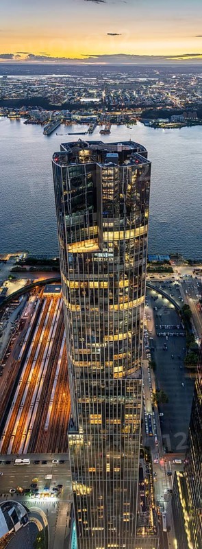 35 Hudson Yards Condominium complex, Edge, New York, USA