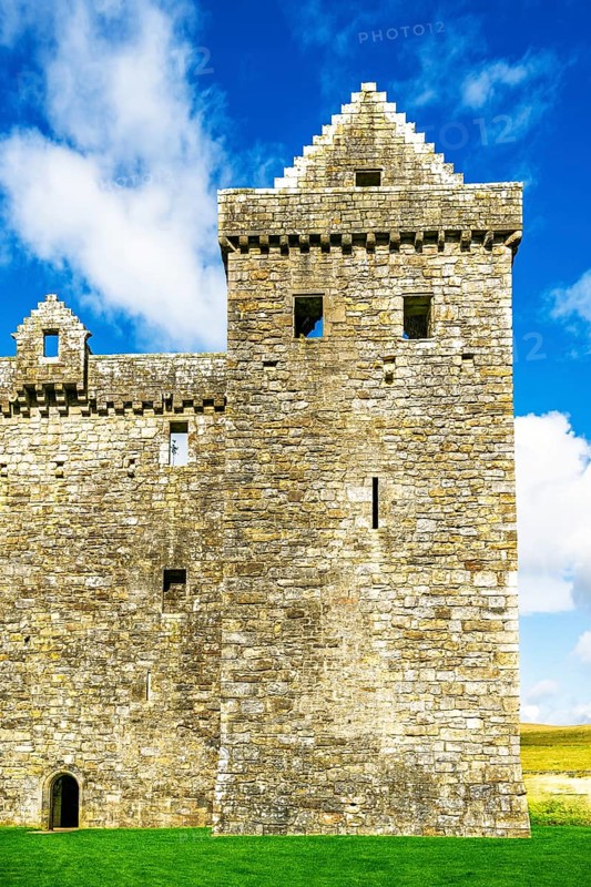 Hermitage Castle, Hermitage Water, Liddesdale, Roxburghshire, Newcastleton, Hawick, Scotland, UK