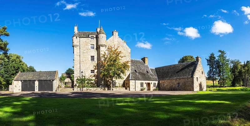 Ferniehirst Castle, Oxnam, Jedburgh, Scottish Borders, Roxburghshire, Scotland, UK