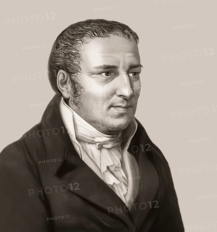Johann Peter Hebel, 1760 - 1826, German poet, Protestant theologian and educator, Alemannic dialect poet, digitally optimized