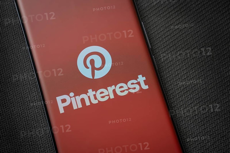 Dhaka, Bangladesh- 05 March 2025: Pinterest logo is displayed on a smartphone screen